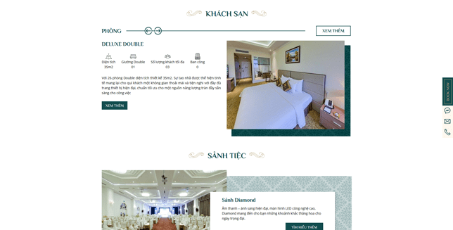 UI/UX of hotel page
